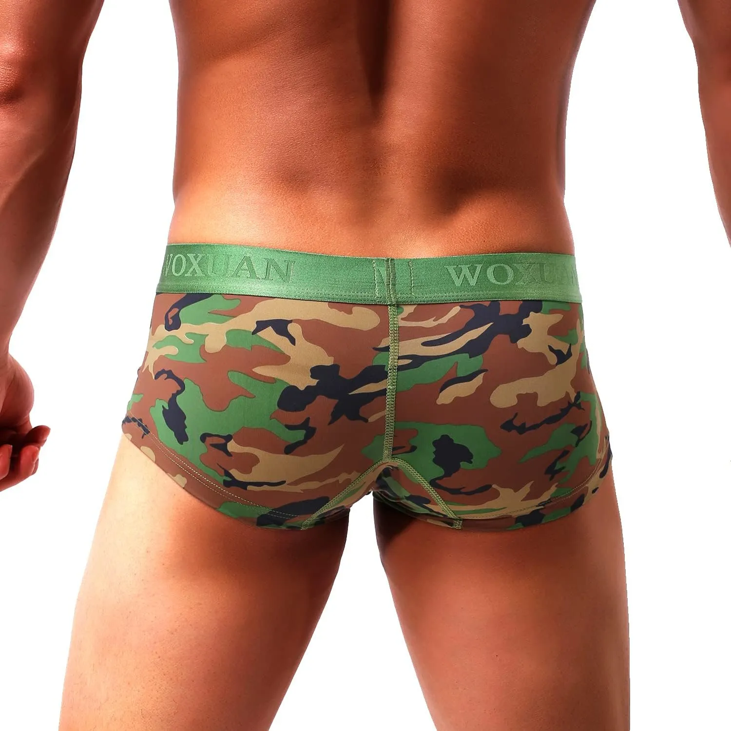Men's Sexy Underwear Boxer Briefs Mesh Breathable Underpants