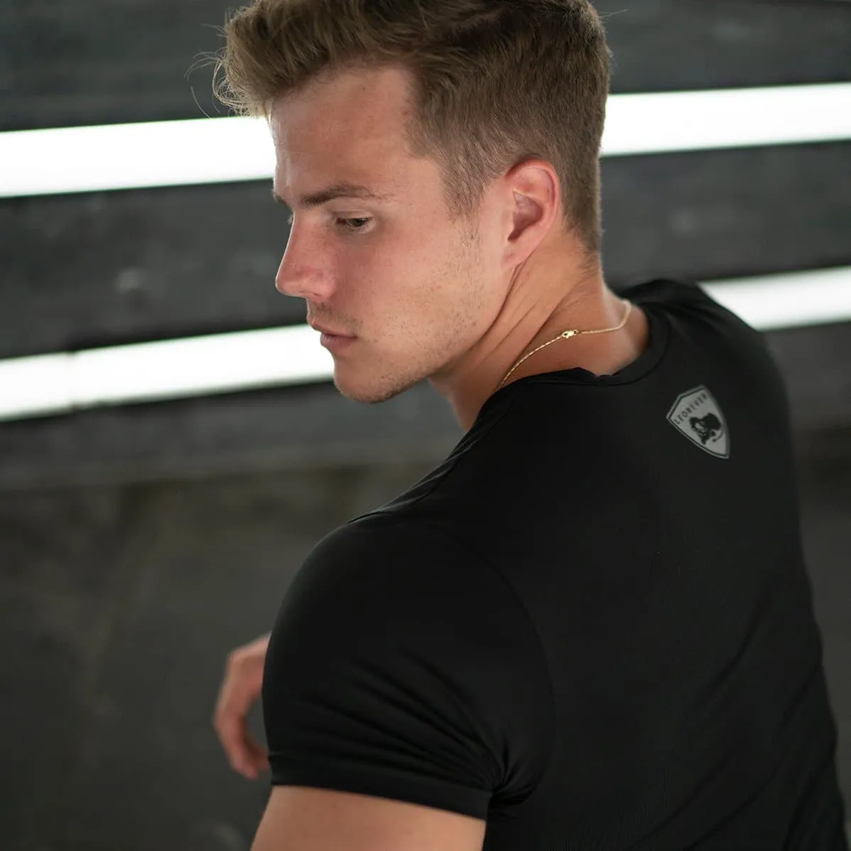 Mens Short Sleeve Balanced Compression Shirt