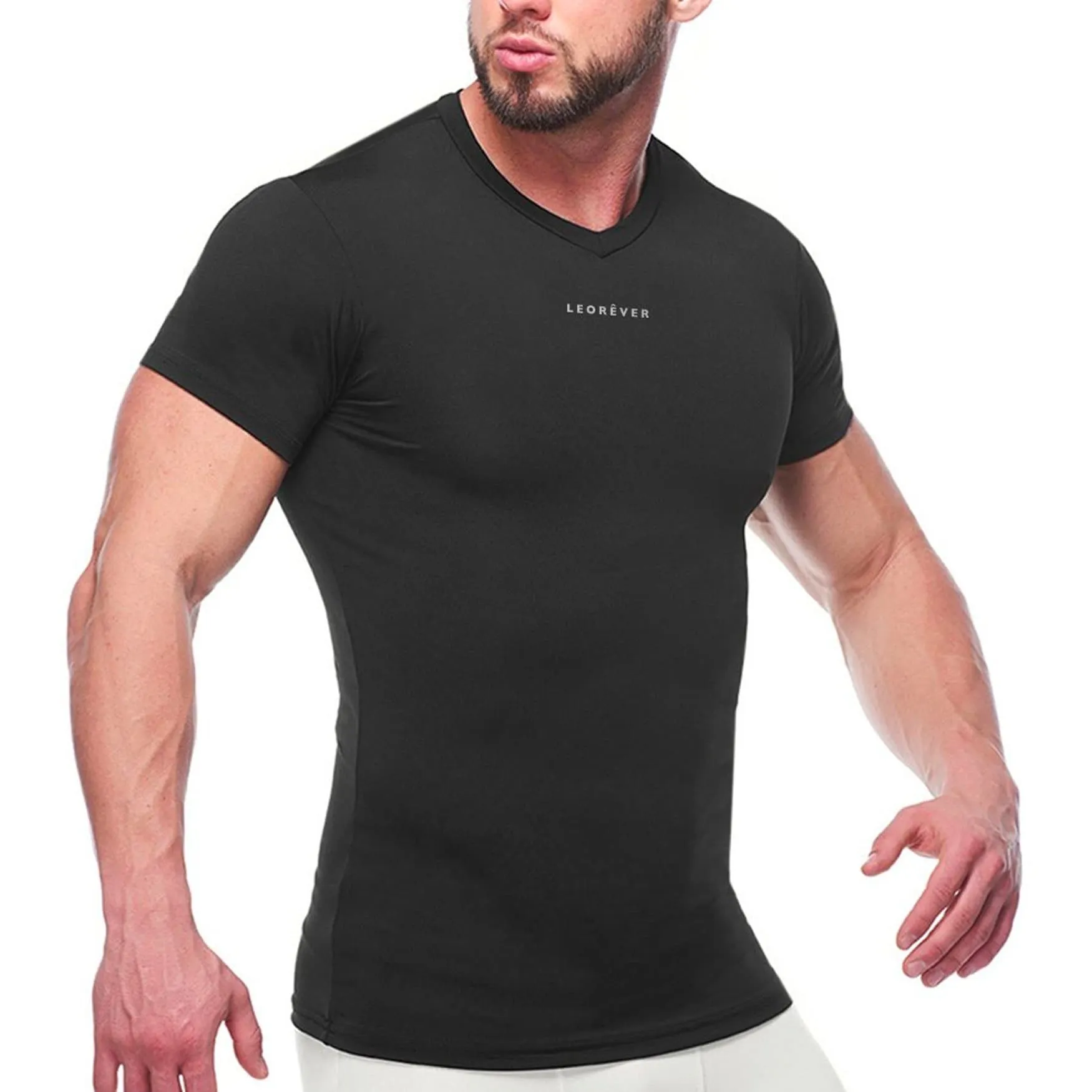 Mens Short Sleeve Balanced Compression Shirt