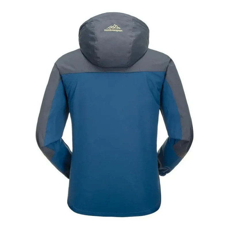 Men's Softshell Hiking Jackets Male Outdoor Camping Military Trekking Climbing Coat for Waterproof Windproof