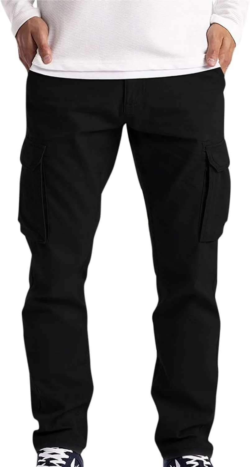 Men's Sports Casual Jogging Trousers Lightweight Hiking Work Pants Outdoor Pant