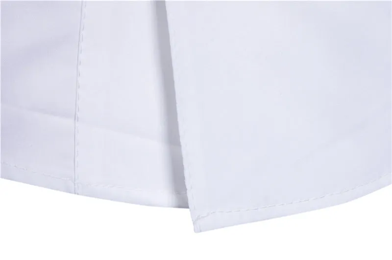 Men's Spring Double Breasted Long Sleeved Shirt