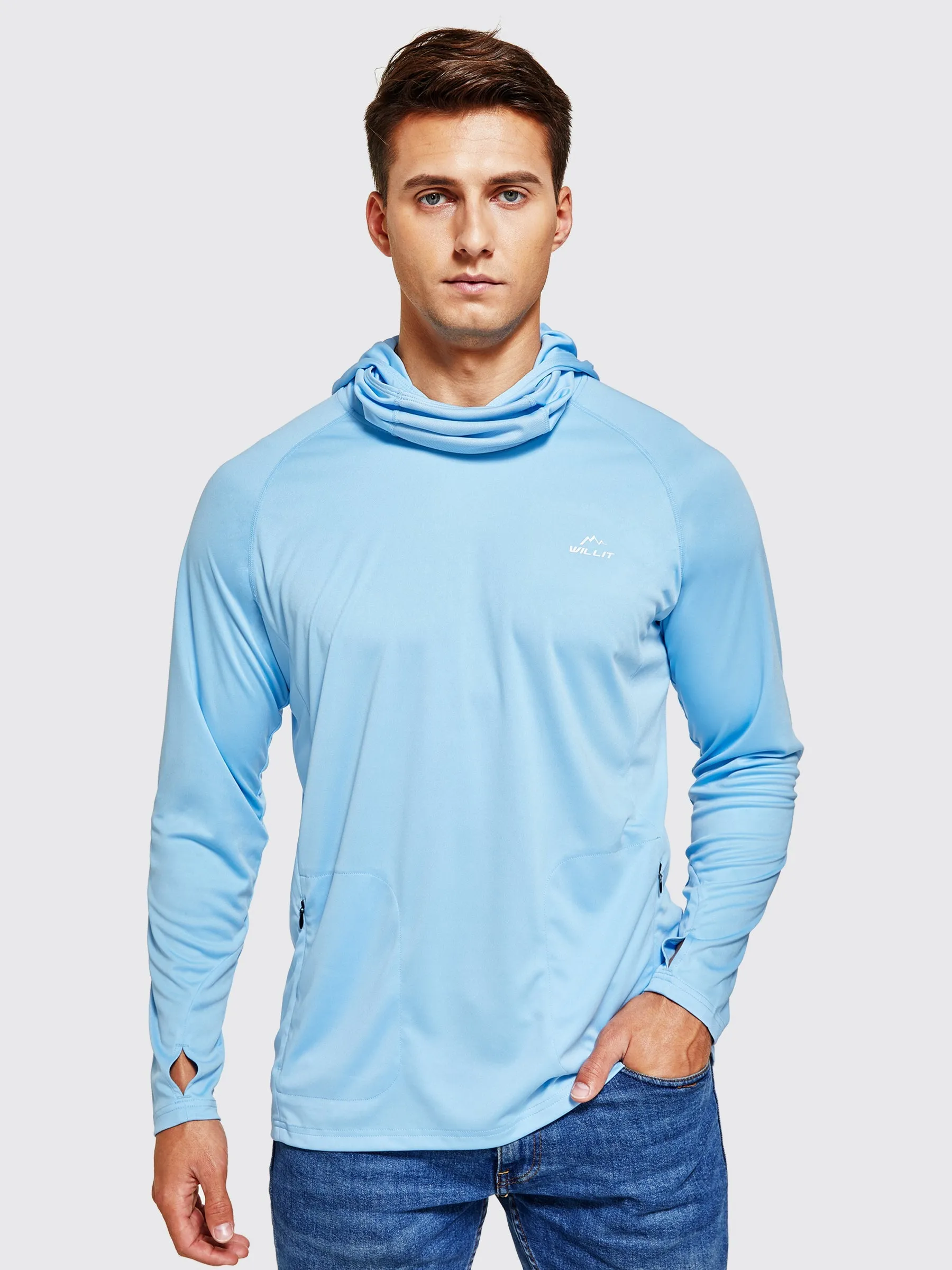Men's Sun Protection Hoodie UPF 50 