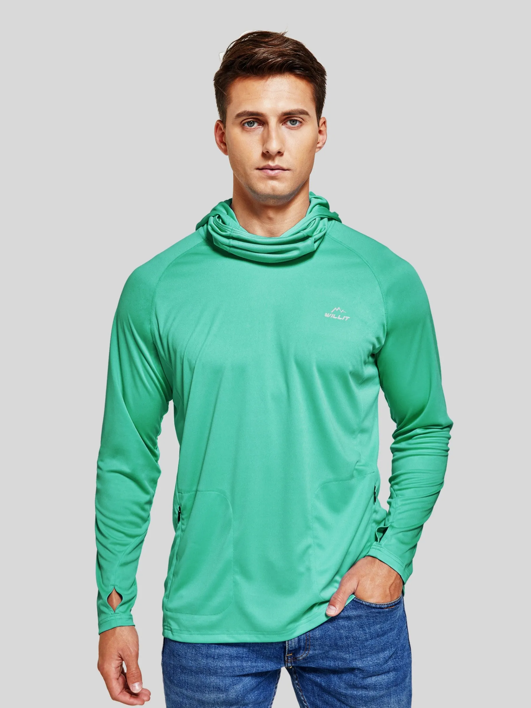 Men's Sun Protection Hoodie UPF 50 