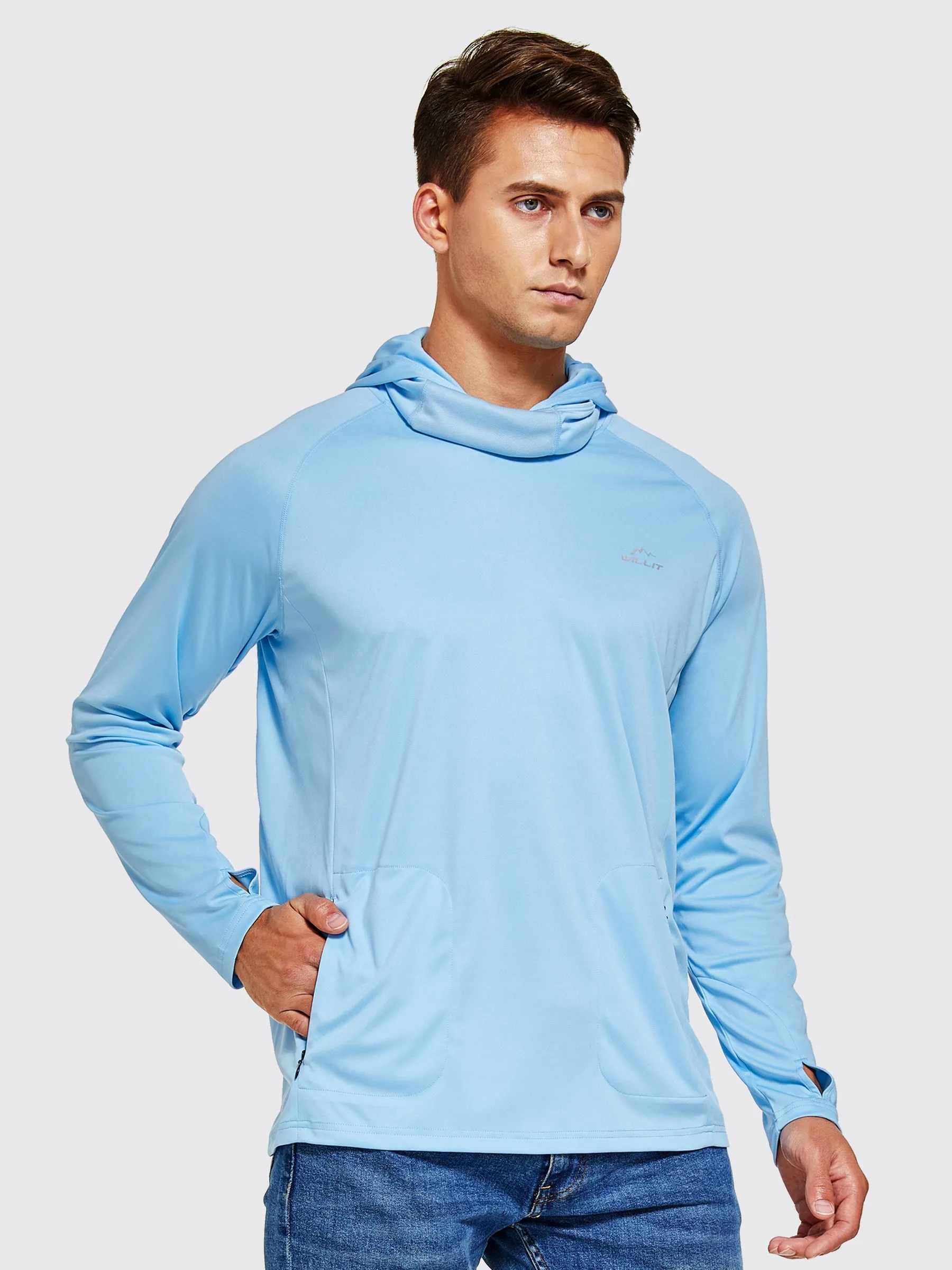 Men's Sun Protection Hoodie UPF 50 
