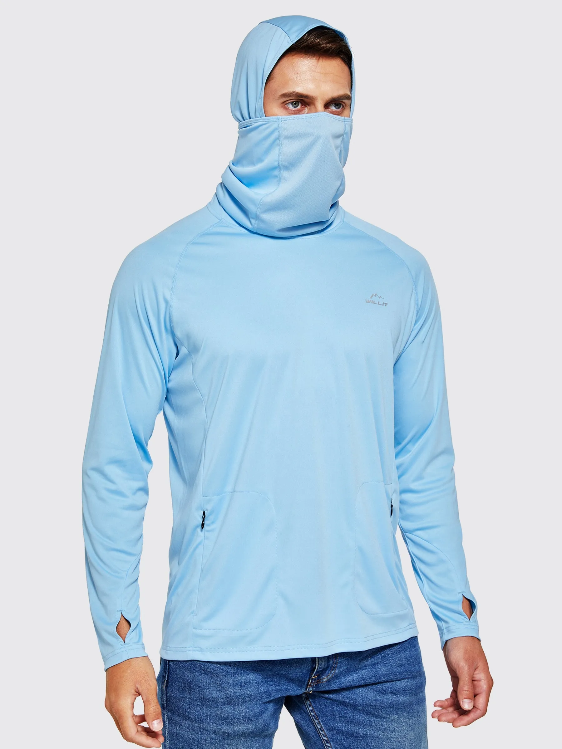 Men's Sun Protection Hoodie UPF 50 