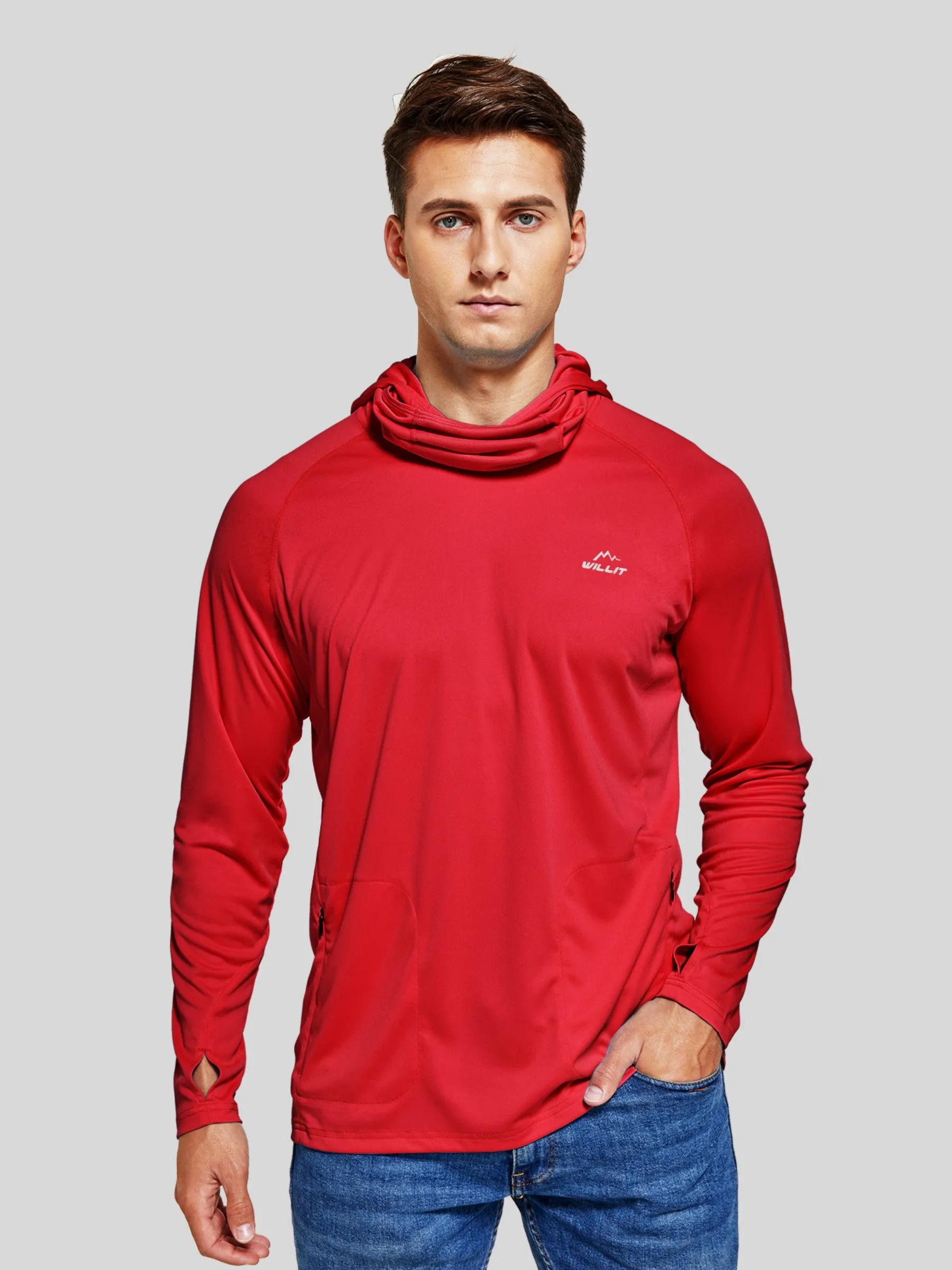 Men's Sun Protection Hoodie UPF 50 
