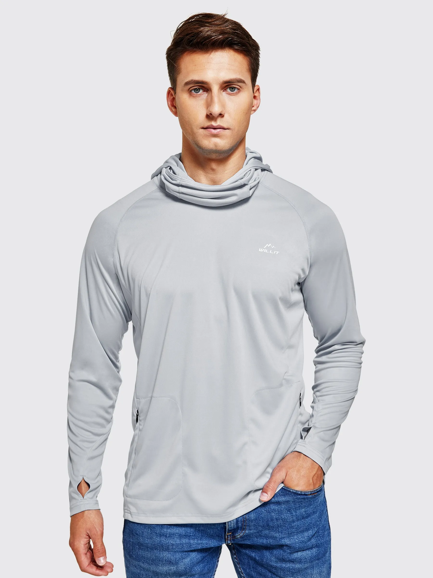 Men's Sun Protection Hoodie UPF 50 