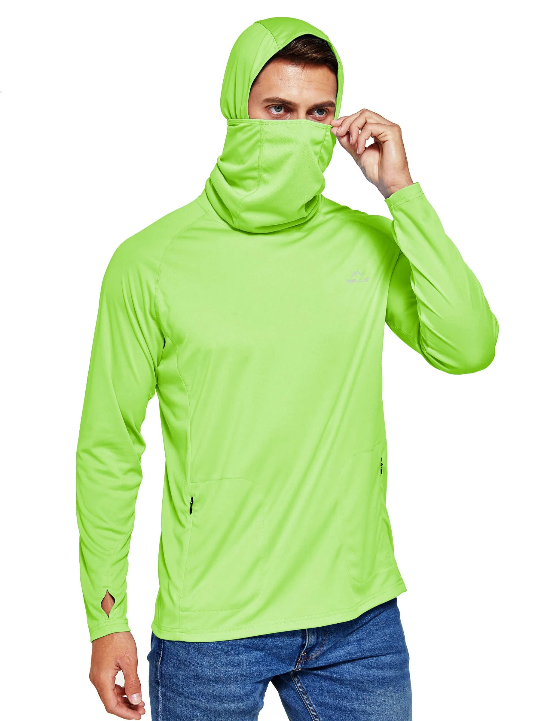 Men's Sun Protection Hoodie UPF 50 
