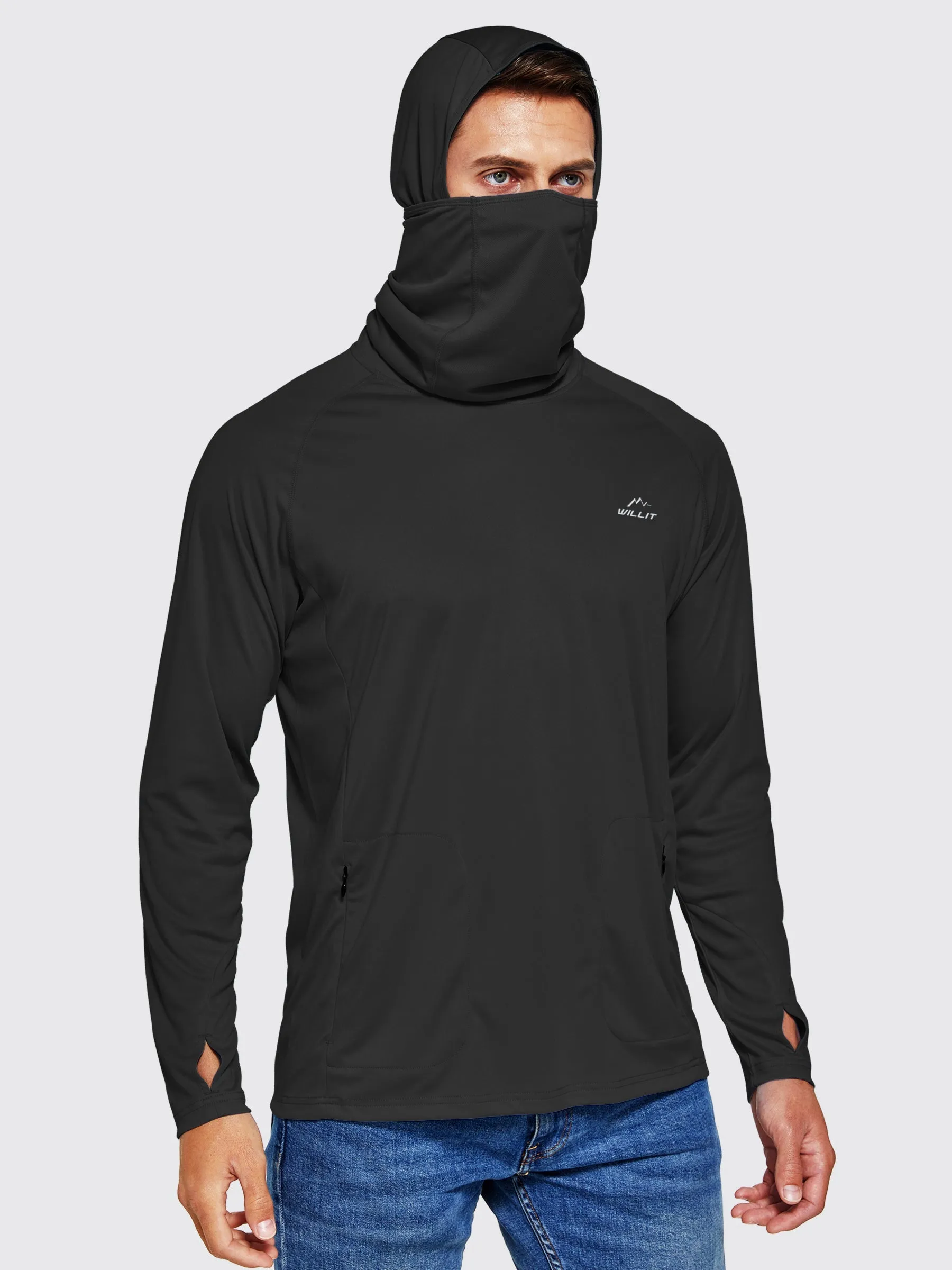 Men's Sun Protection Hoodie UPF 50 