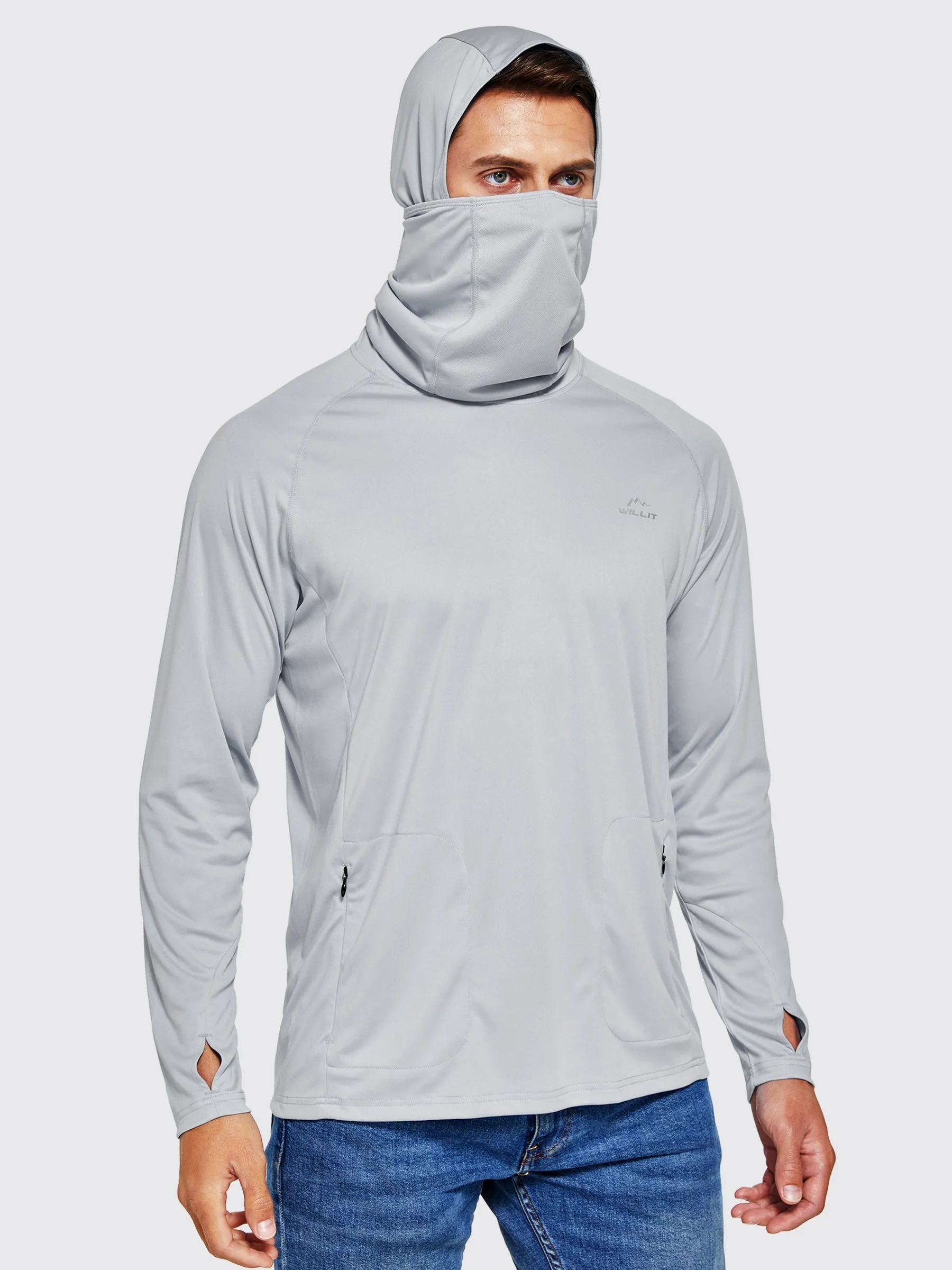 Men's Sun Protection Hoodie UPF 50 