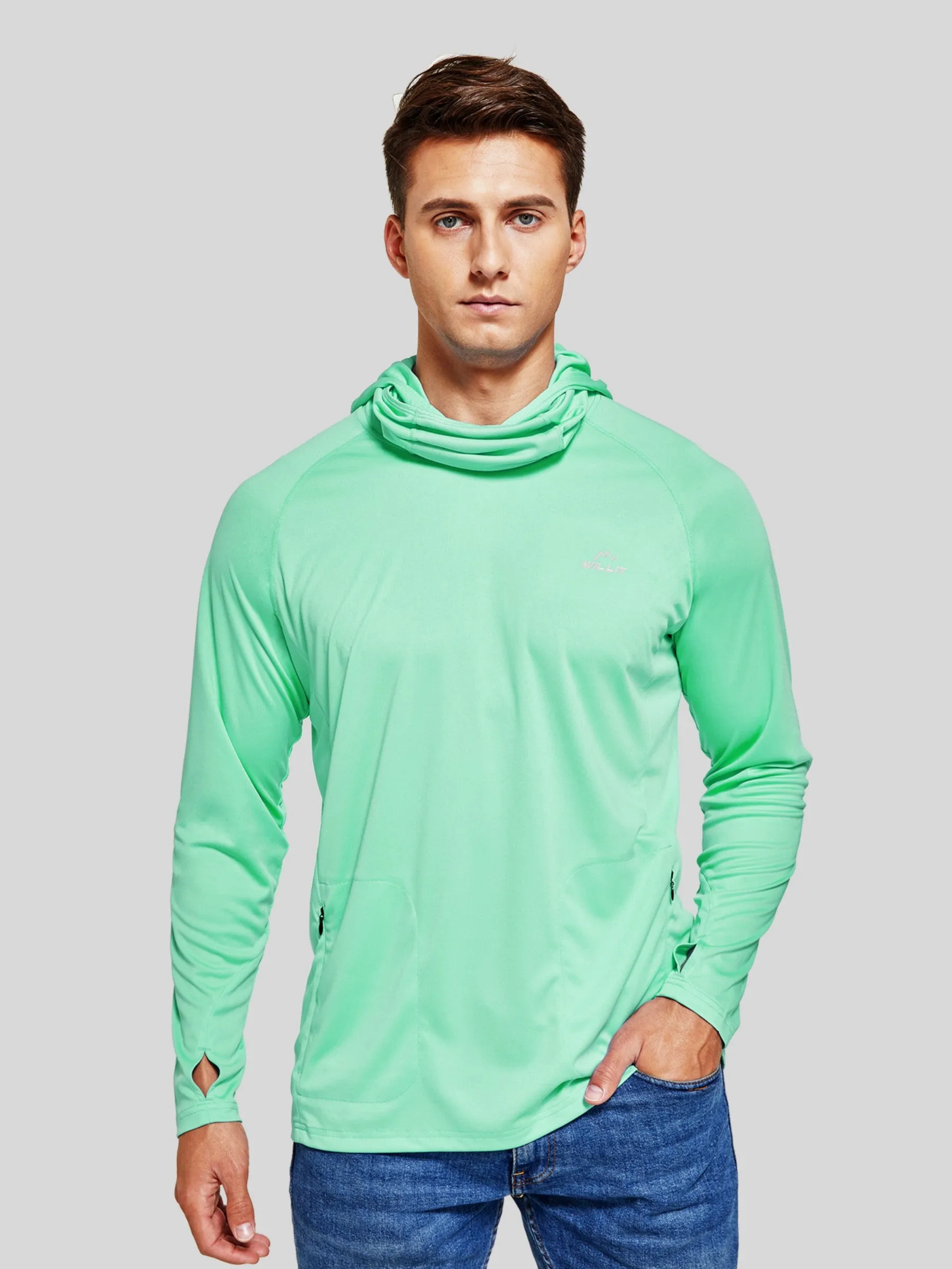 Men's Sun Protection Hoodie UPF 50 