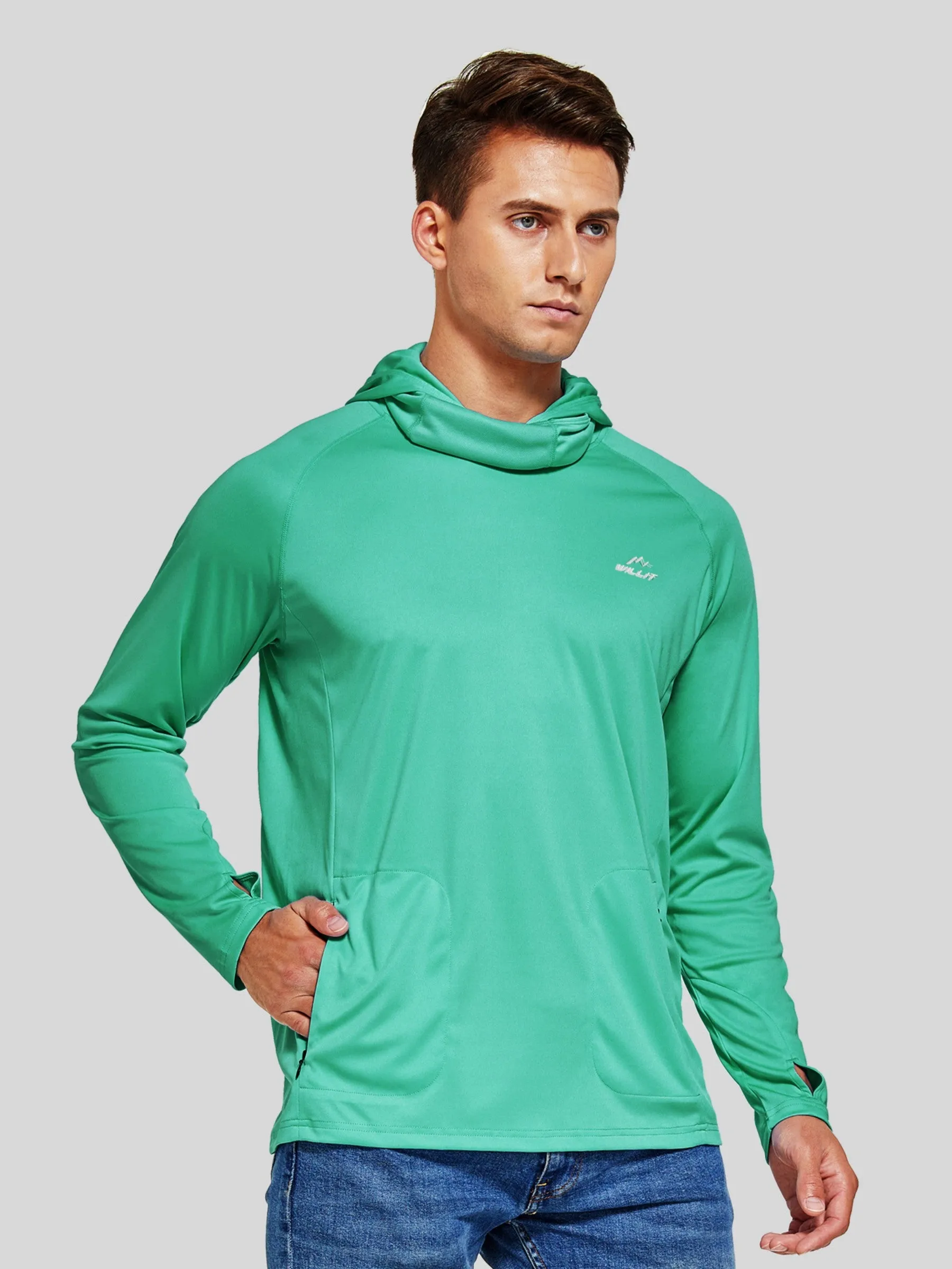 Men's Sun Protection Hoodie UPF 50 
