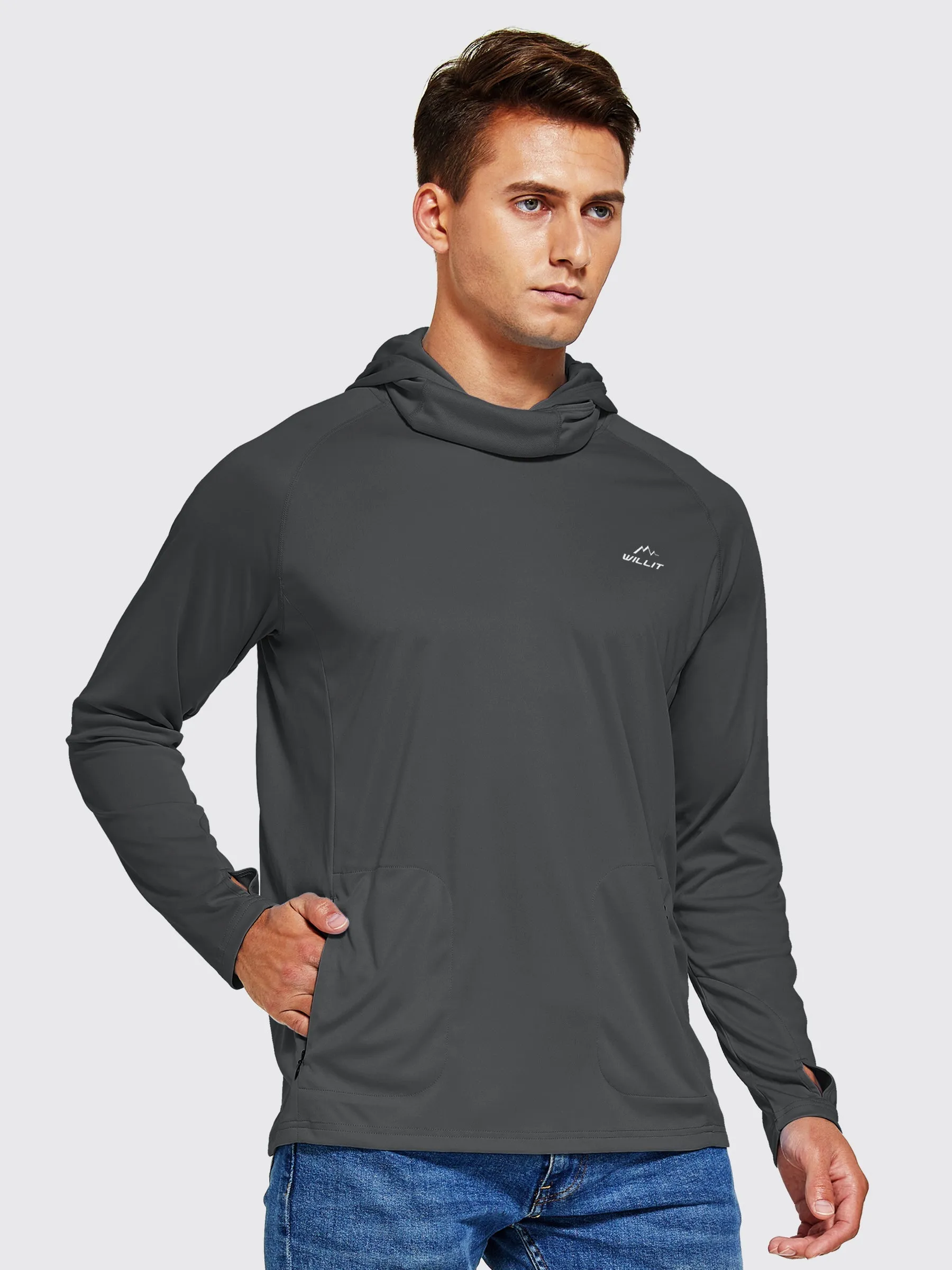 Men's Sun Protection Hoodie UPF 50 