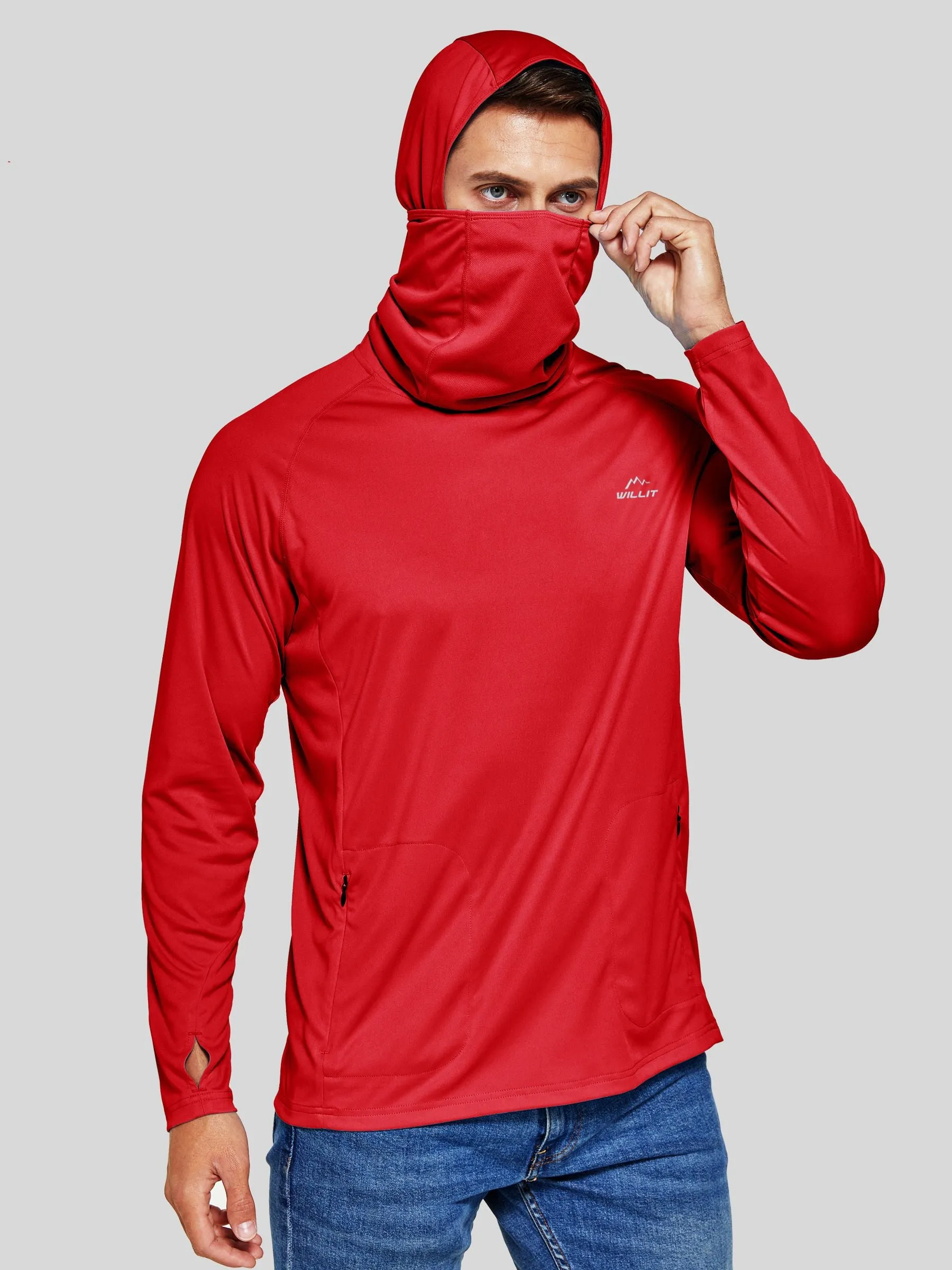 Men's Sun Protection Hoodie UPF 50 