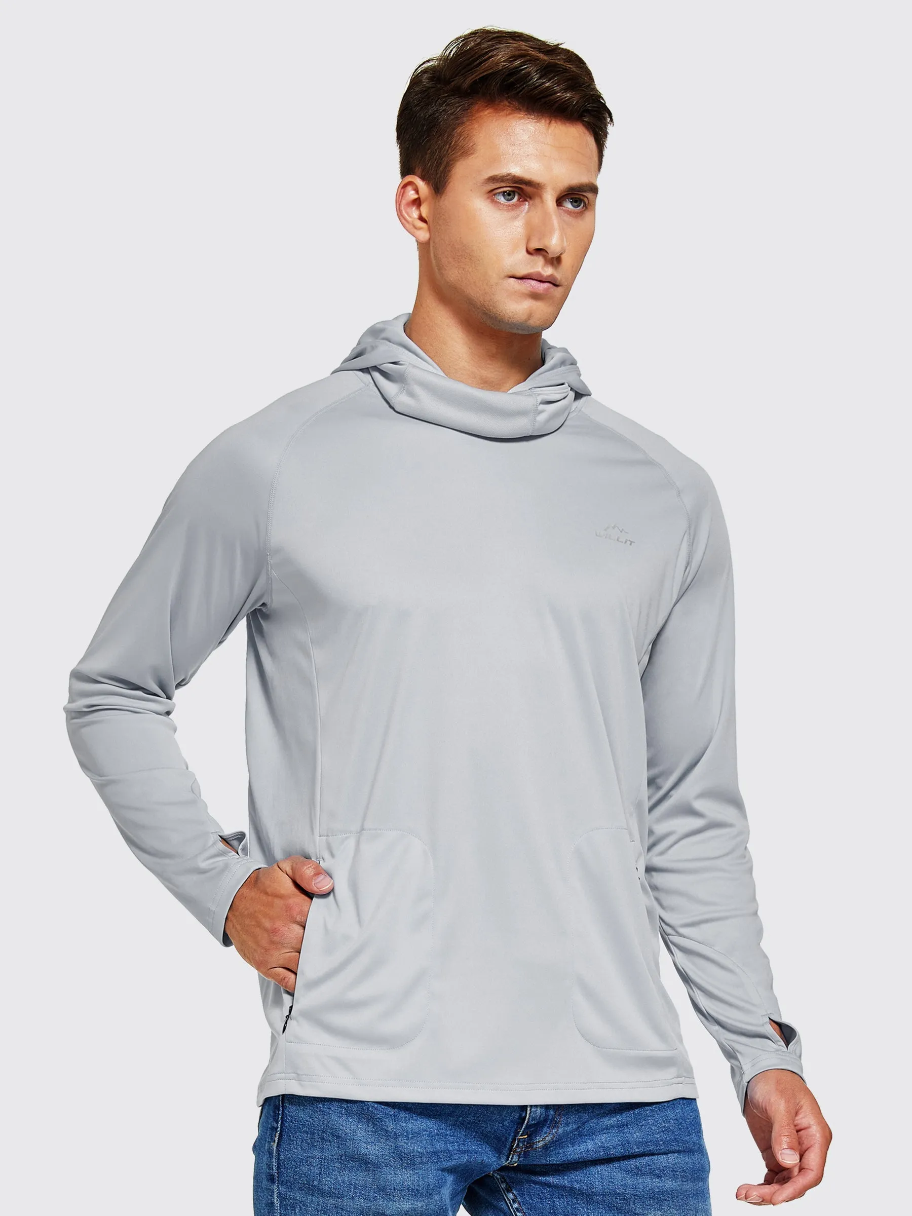 Men's Sun Protection Hoodie UPF 50 