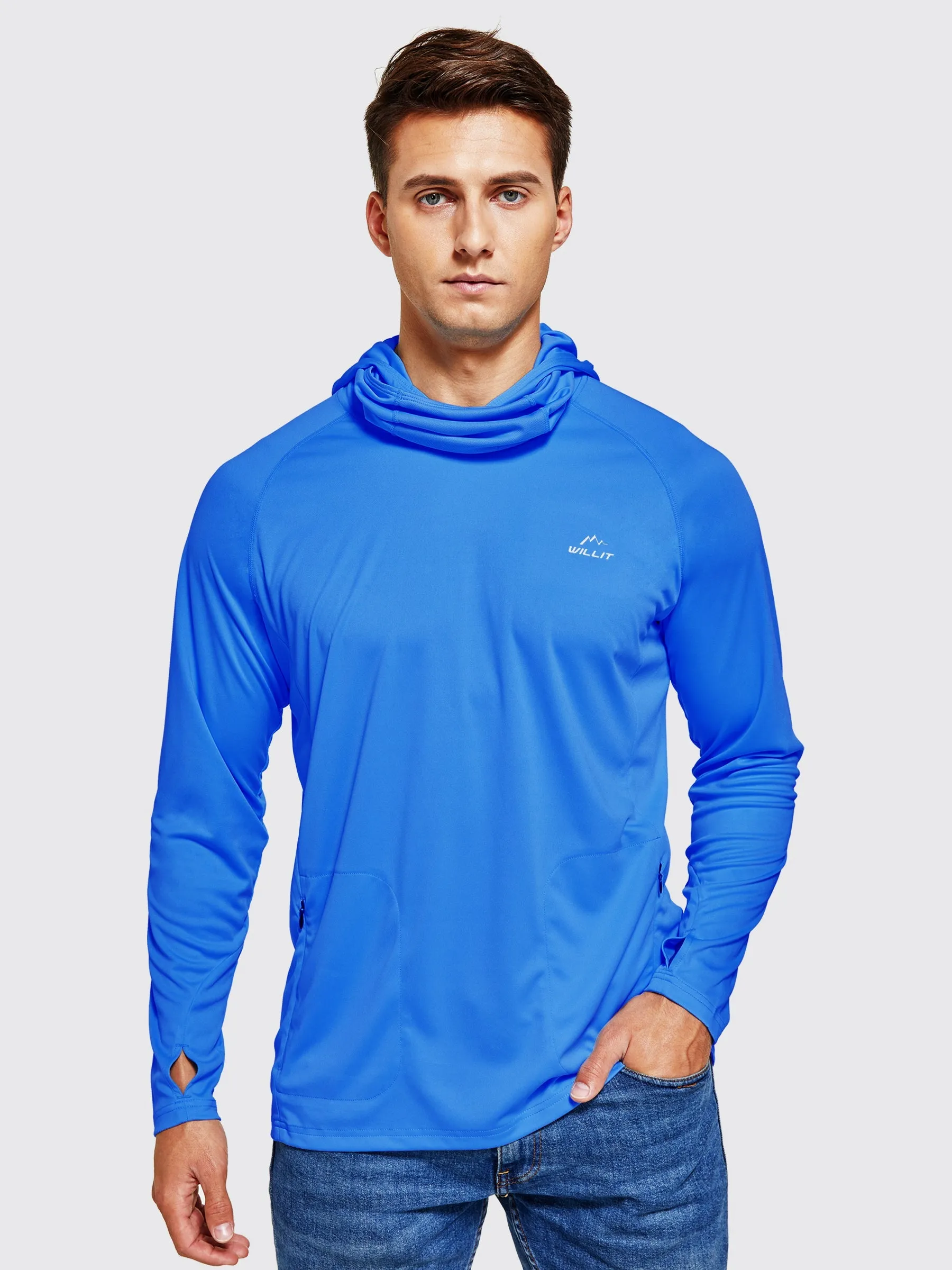 Men's Sun Protection Hoodie UPF 50 