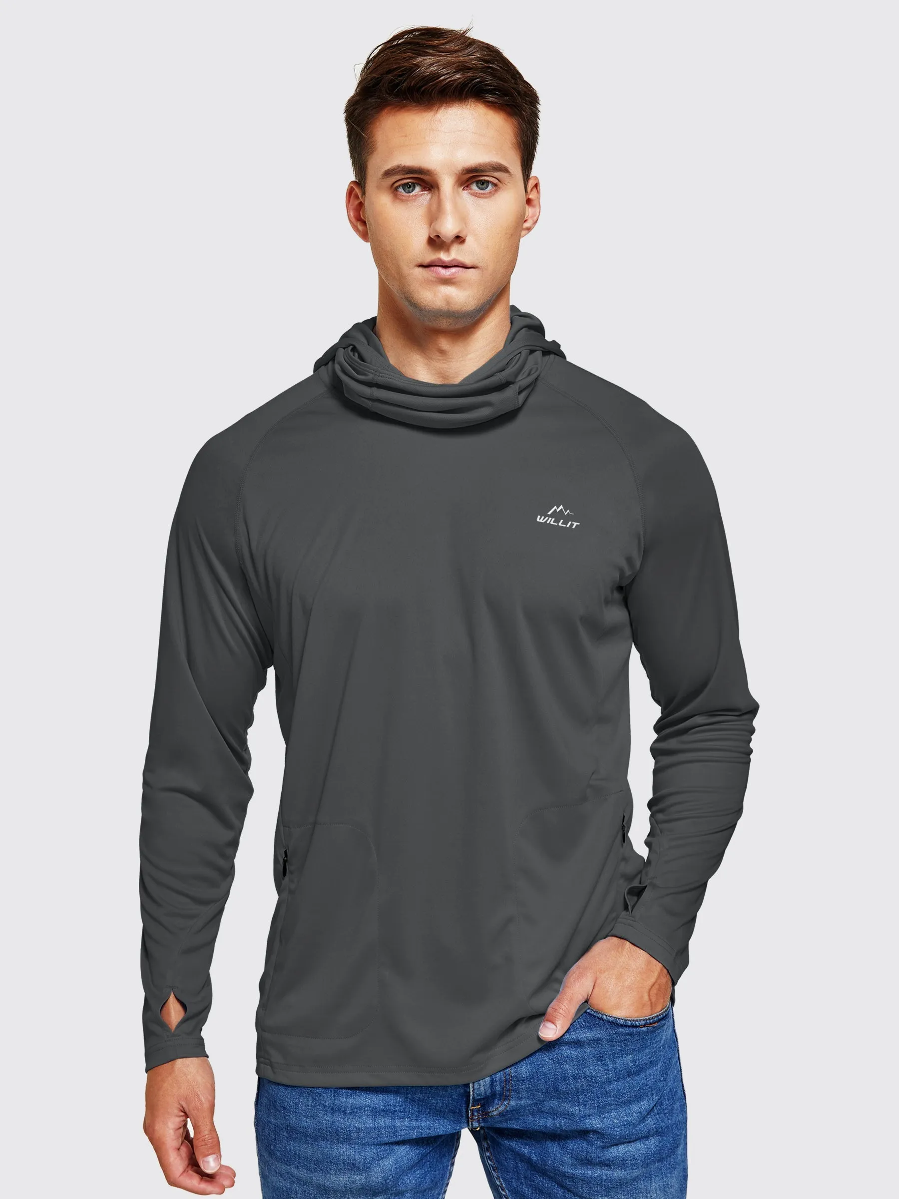 Men's Sun Protection Hoodie UPF 50 