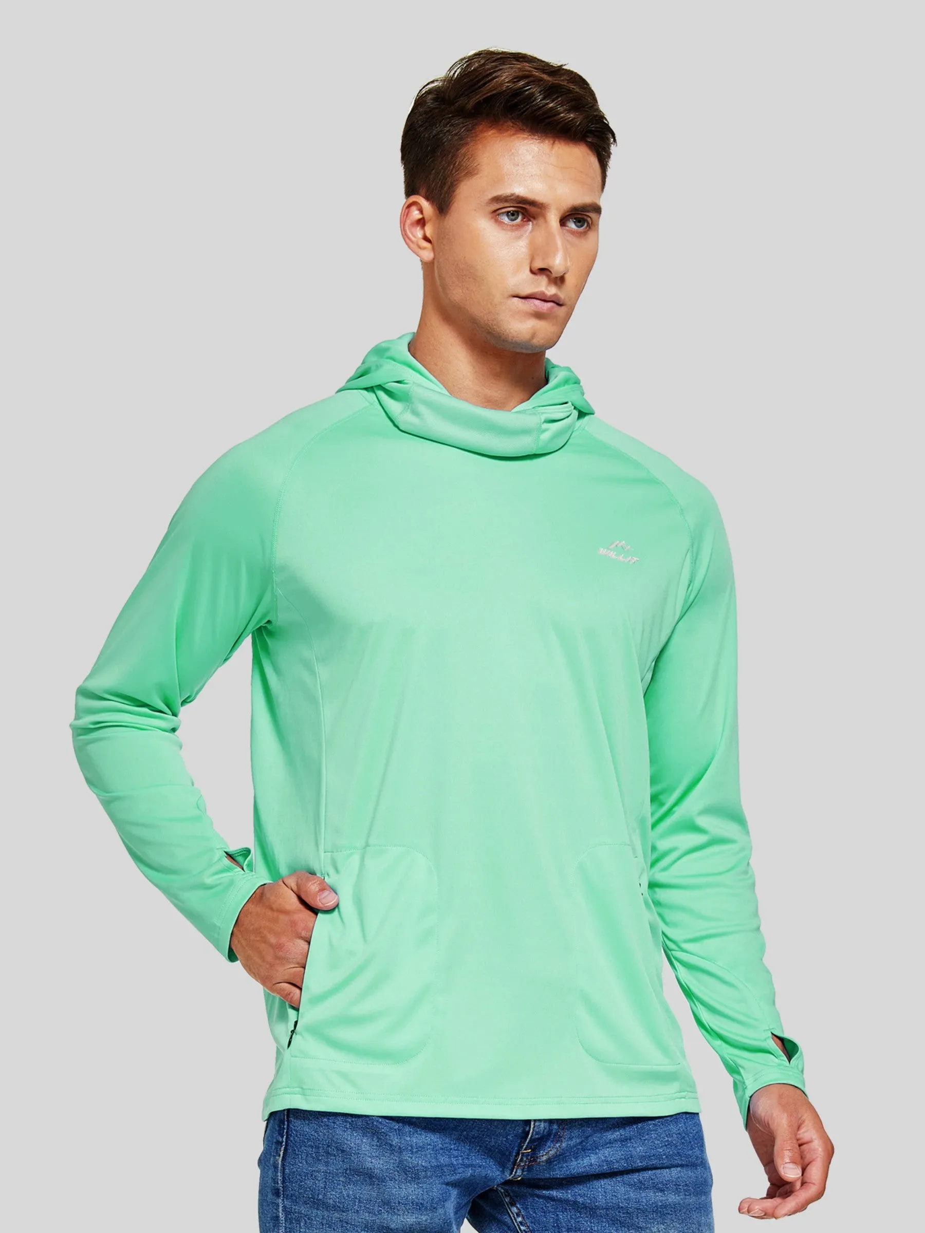 Men's Sun Protection Hoodie UPF 50 