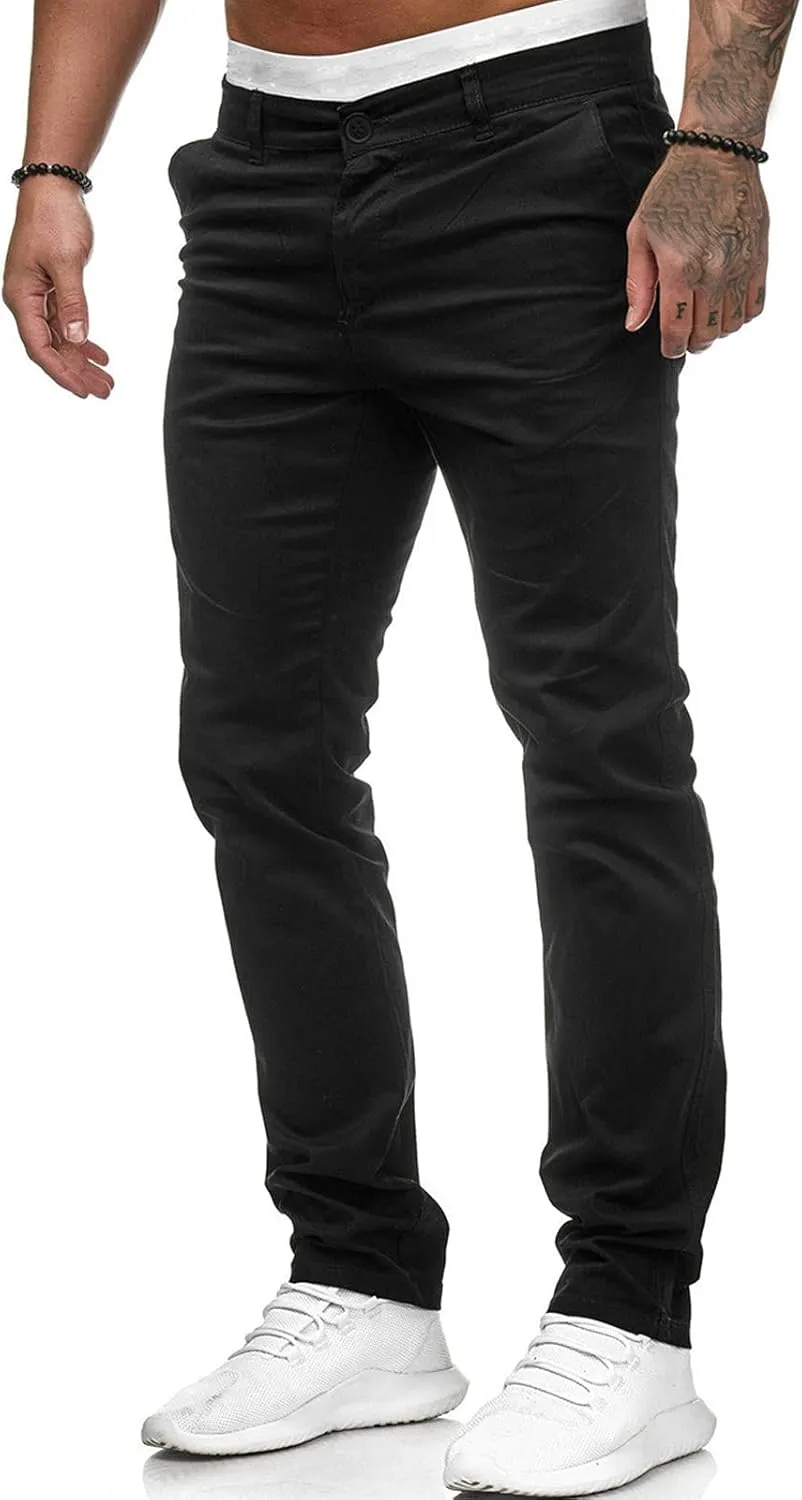Mens Sweatpants Pants Trousers with Pockets Joggers for Men Trousers Sweatpants for Men Men's Sports Casual Jogging