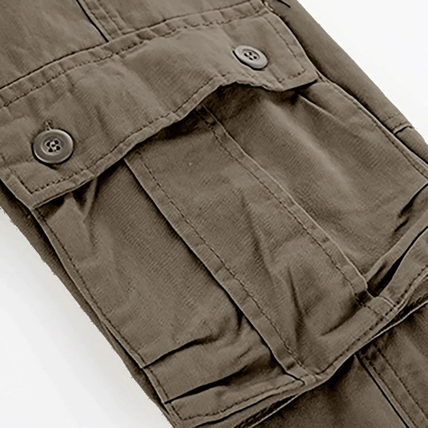 Mens Tactiacl Hiking Work Pants Straight Leg Lightweight Athletic Fit Cargo Trousers Outdoor Pants with Multi Pockets