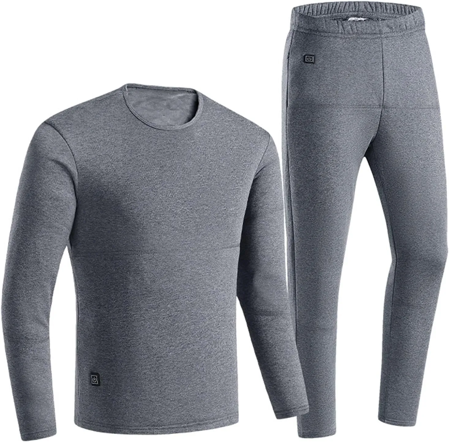 Men's Thermal Underwear Set Men's Thermal Underwear Set Lined Long Thermal Underwear Winter Warm Base Layer Top