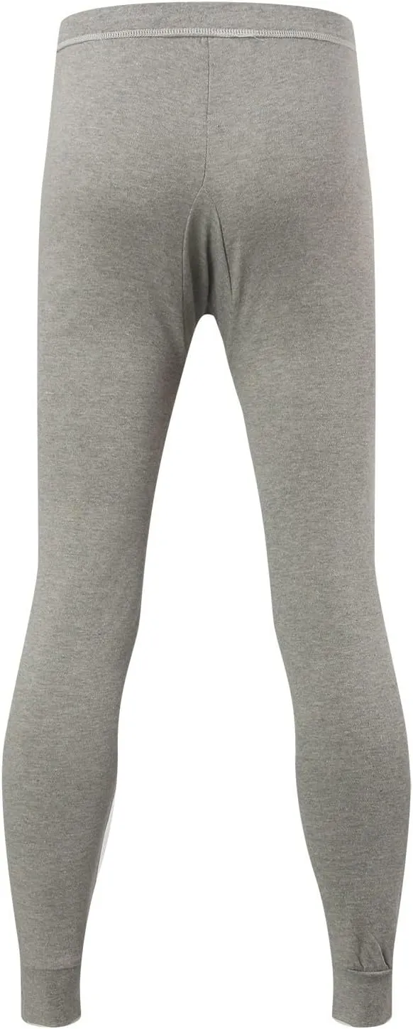 Mens Thermals Top And Bottom Set Base Layer Solid Color Thick Thermal Underwear Set Thermal Underwear Set/Base Layer
