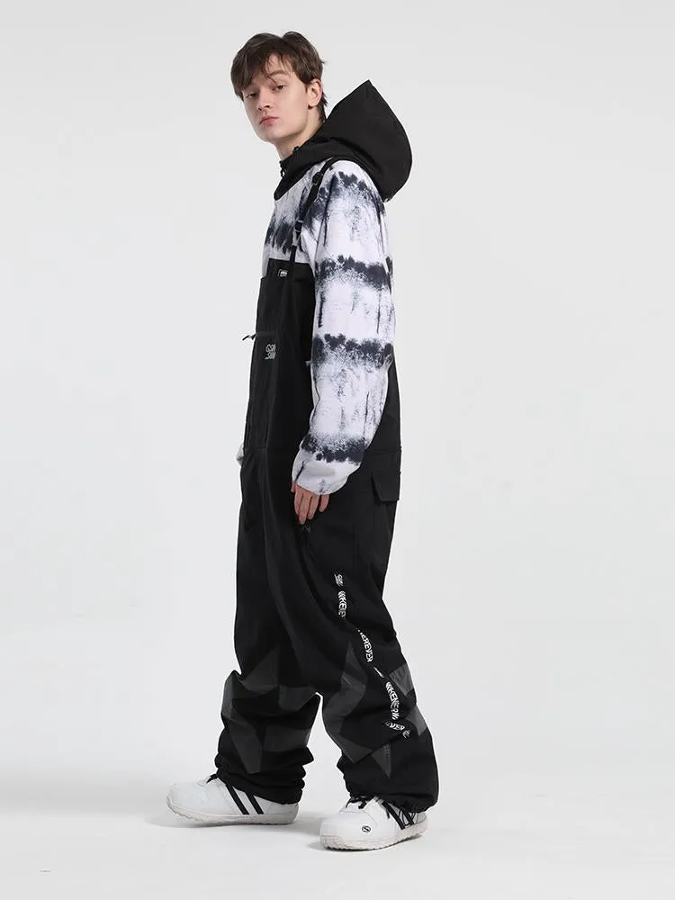 Men's Unisex Gsou Snow BioZone Glimmer Light Outdoor Snow Bibs