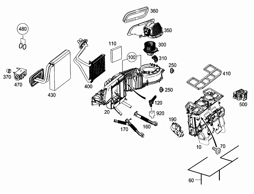 Mercedes-Benz Charcoal Cabin Air Filter