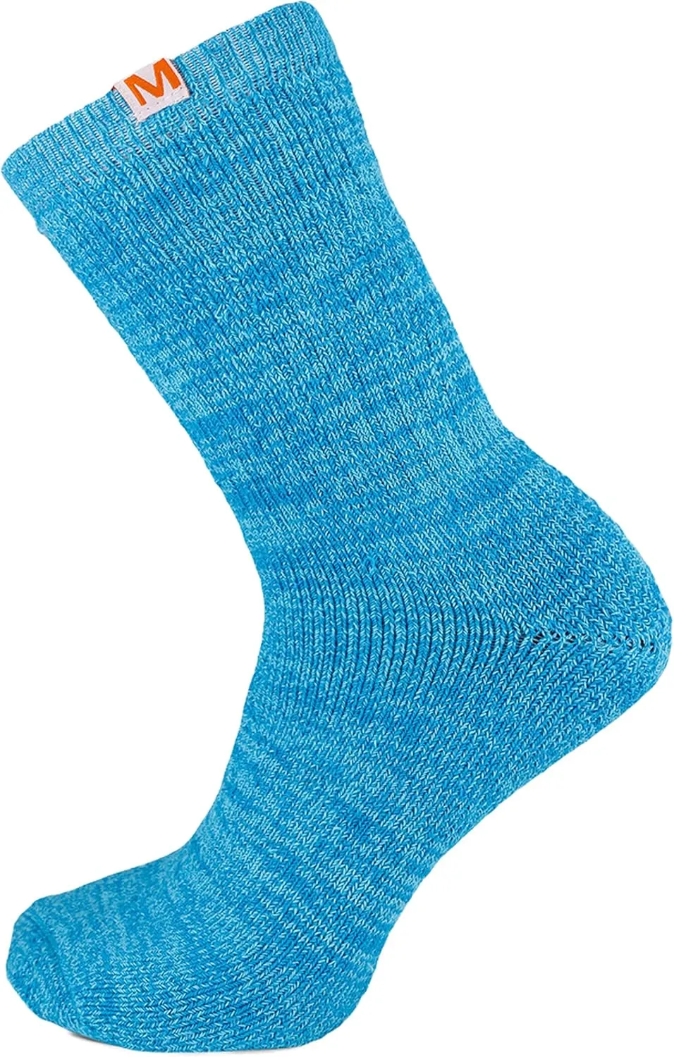 Merrell unisex-adult Cloud Comfort Crew Socks 1 Pair Pack Ultra Soft Cushioned Comfort Work and Sport Recovery
