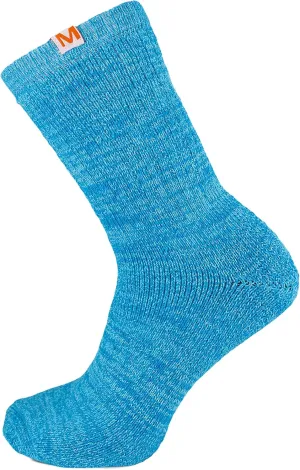 Merrell unisex-adult Cloud Comfort Crew Socks 1 Pair Pack Ultra Soft Cushioned Comfort Work and Sport Recovery