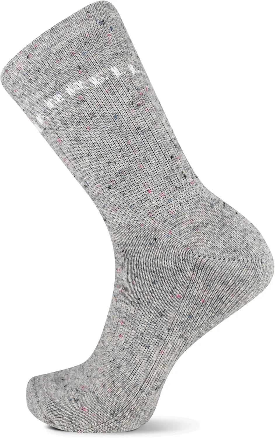 Merrell unisex-adult Speckled Wool Blend Crew Socks 1 Pair Pack Unisex Moisture Wicking