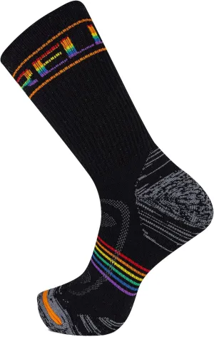 Merrell unisex-adult Zoned Lightweight Cushion Wool Hiking Crew Socks 1 Pair Pack Unisex Arch Support