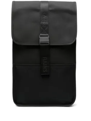 mini Trail logo-debossed backpack
