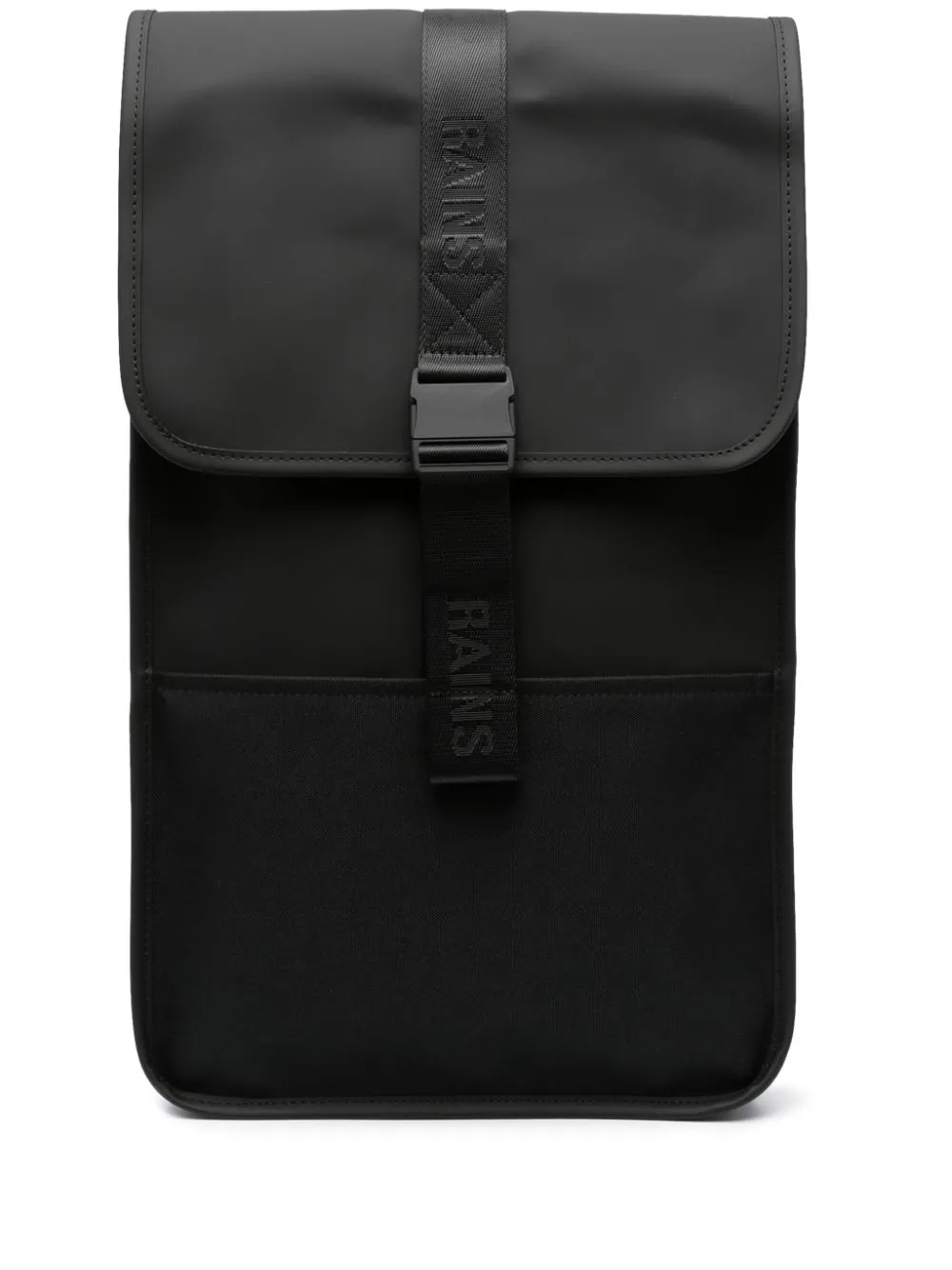 mini Trail logo-debossed backpack