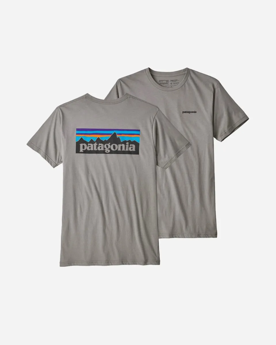 M's P-6 Logo Organic Tee - Feather Grey