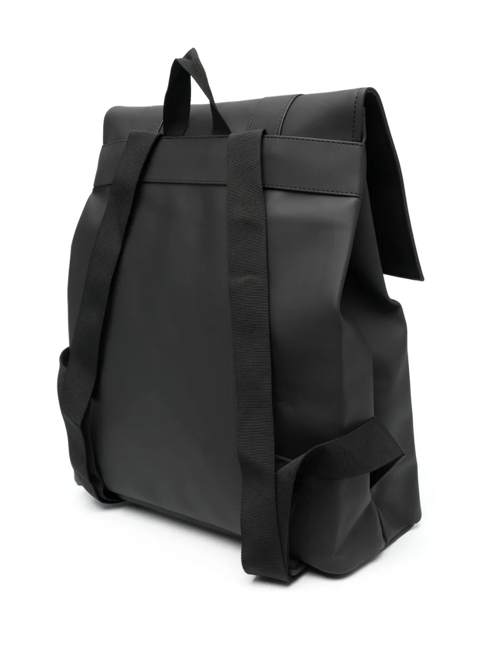 MSN logo-debossed waterproof backpack