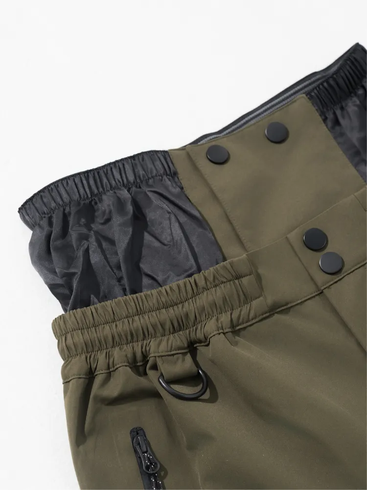 MYSNOWAY Mountain Green 3L Snow Pants - Men's