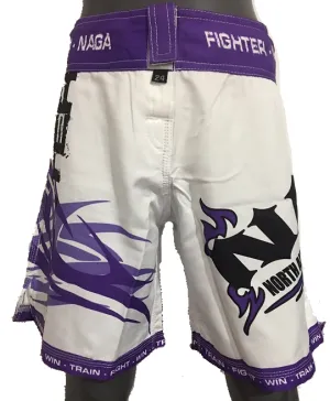 NAGA PURPLE TRIBAL BOARD SHORTS