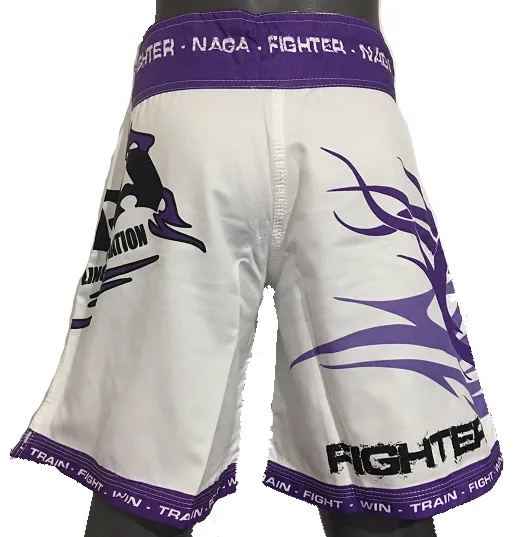 NAGA PURPLE TRIBAL BOARD SHORTS
