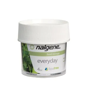 Nalgene 4oz Tritan Straight Sided Jar with White Lid