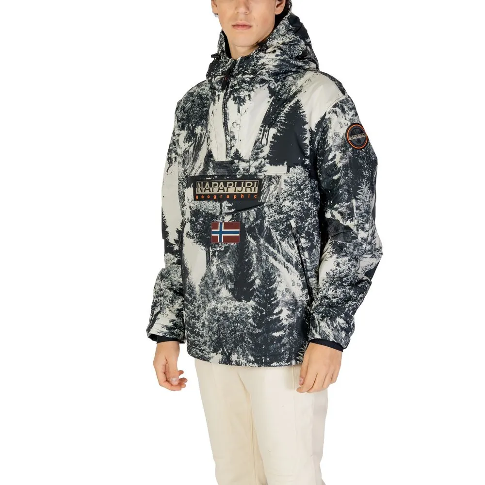 Napapijri Beige Recycled Polyester Jacket