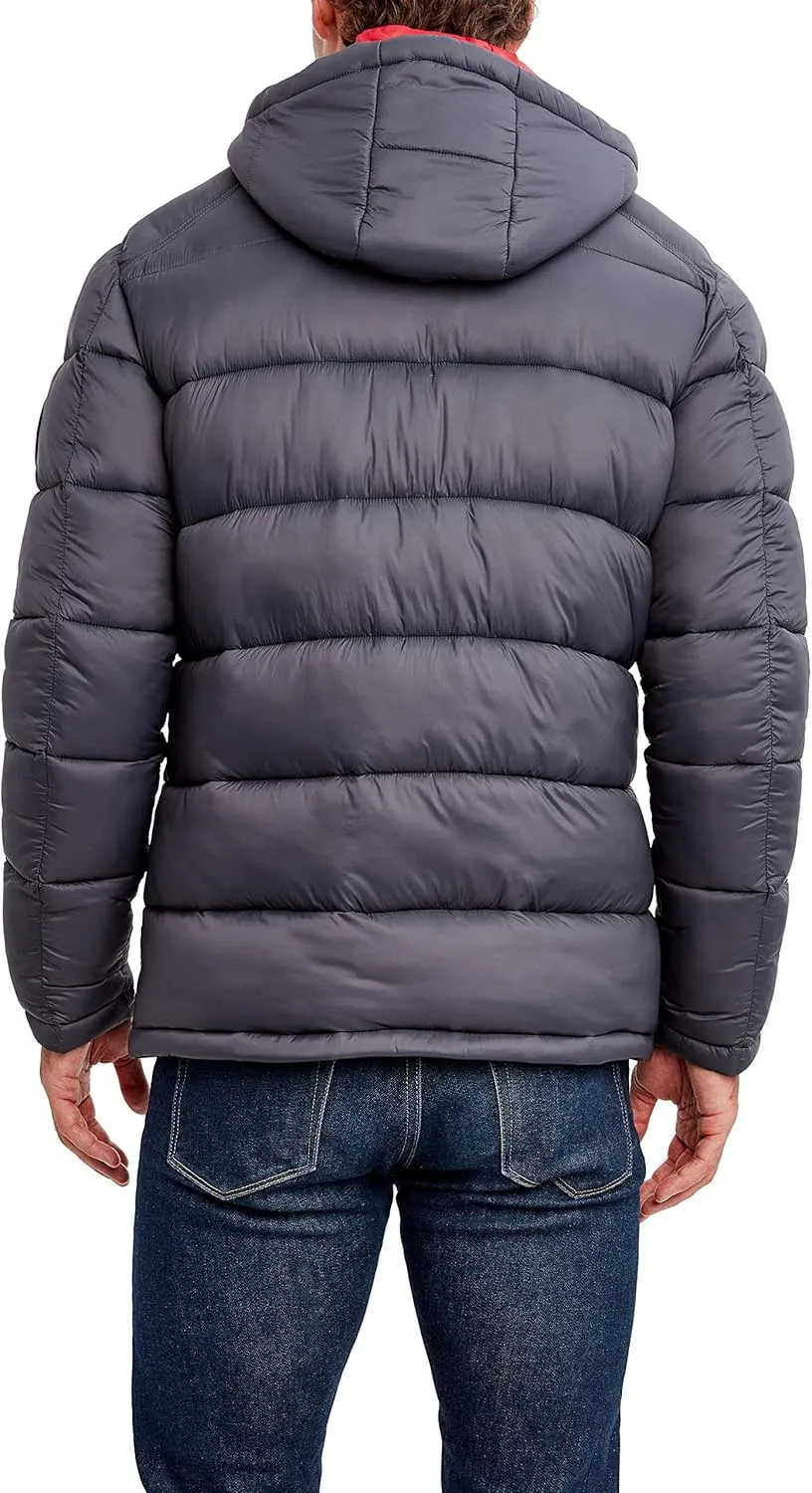 Nautica Men's Water Resistant Nylon Puffer Jacket
