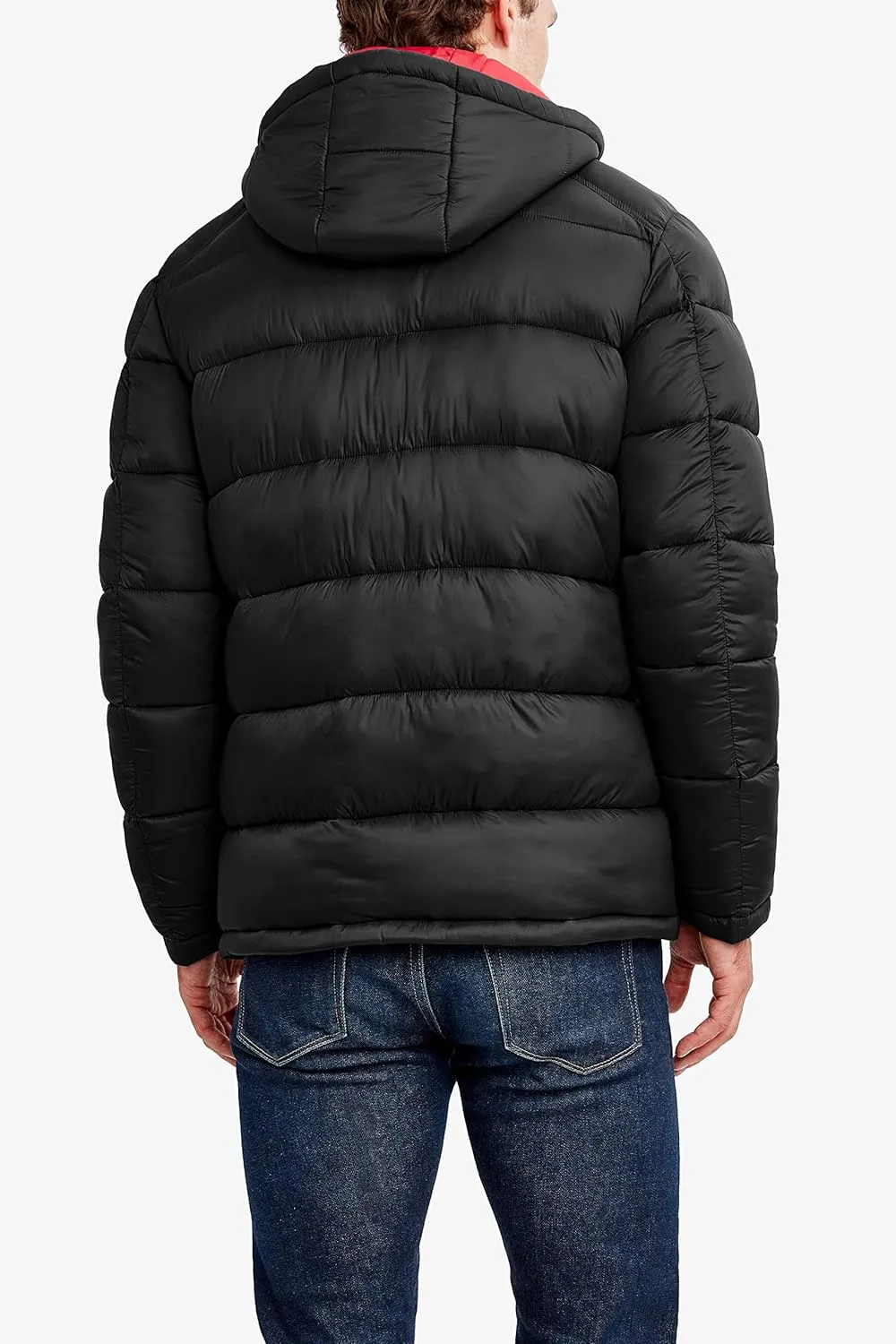 Nautica Men's Water Resistant Nylon Puffer Jacket