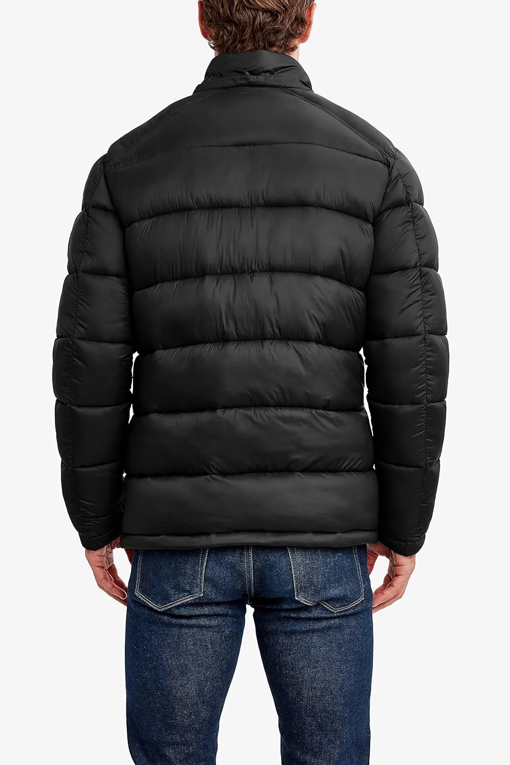 Nautica Men's Water Resistant Nylon Puffer Jacket