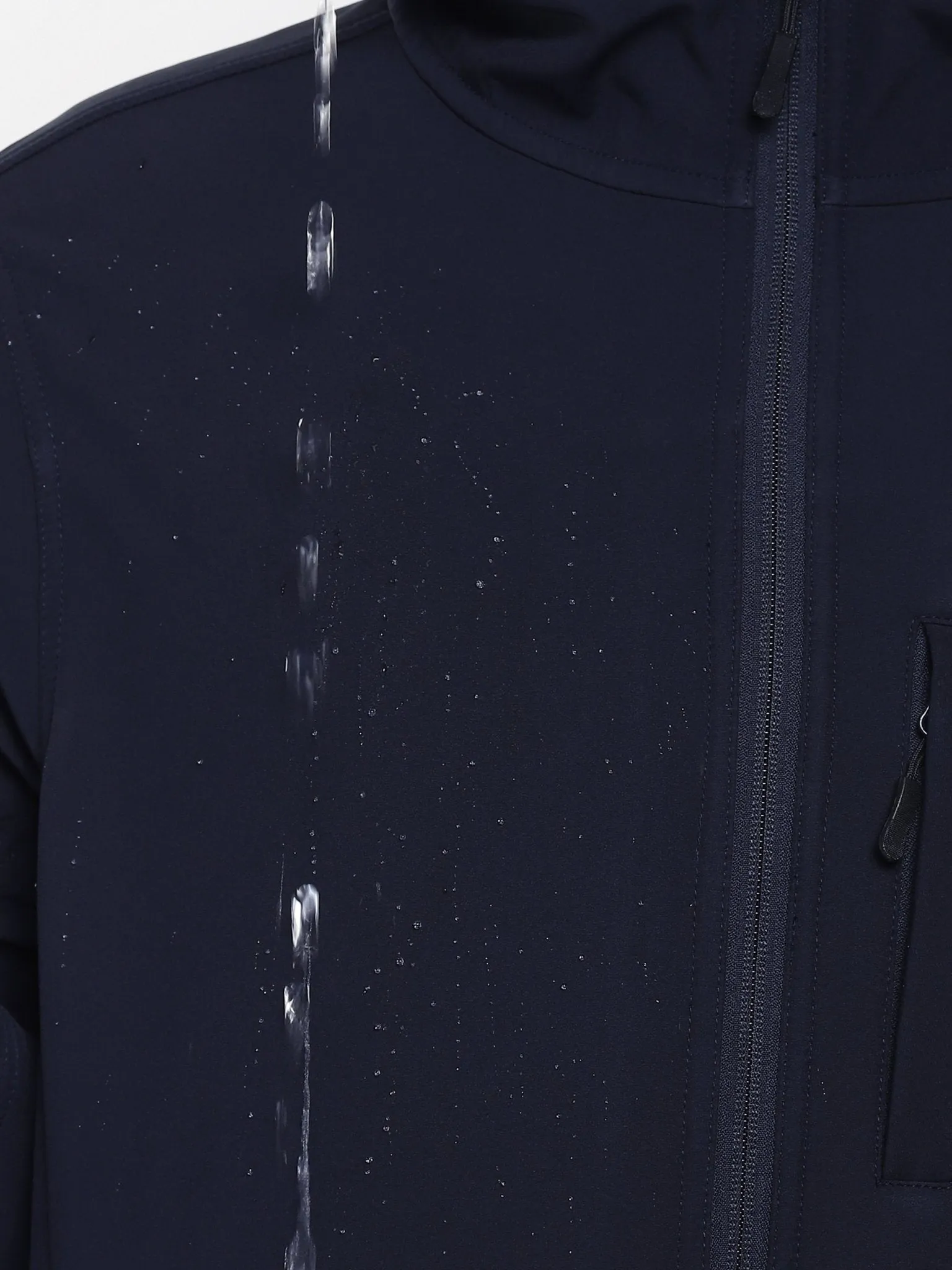 Navy DWR Technical Softshell Jacket