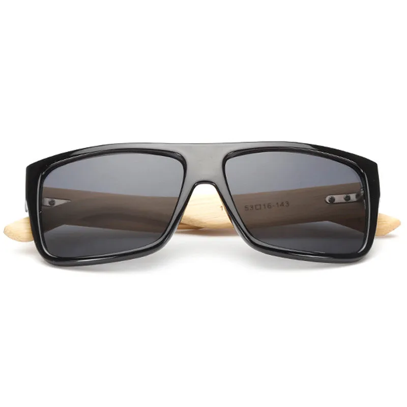 New Bamboo Sunglasses Men Wooden Sun glasses Women Brand Designer Mirror Original Wood Glasses