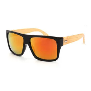 New Bamboo Sunglasses Men Wooden Sun glasses Women Brand Designer Mirror Original Wood Glasses