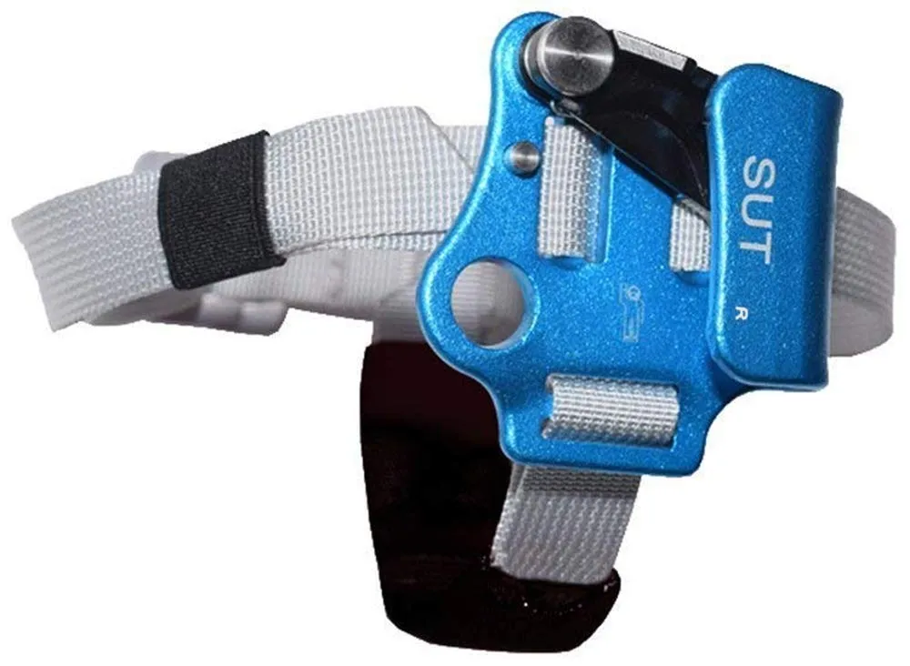 NewDoar Hand Ascender & Foot Ascender & Foot Loop Set (Right Blue Set)