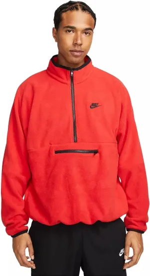 Nike Men's Club Fleece  1/2 Half-Zip Fleece Top